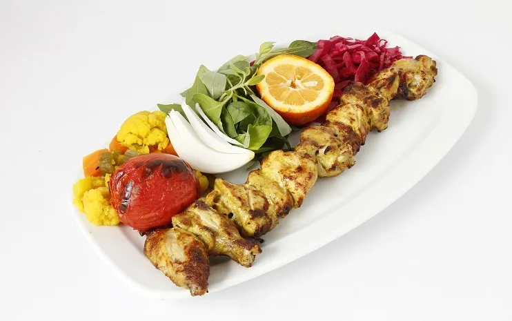 خوراک جوجه کباب با استخوان