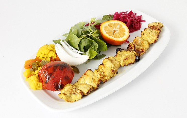 خوراک جوجه کباب